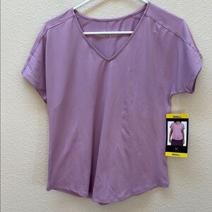 Fitted Purple Short Sleeve T-Shirt